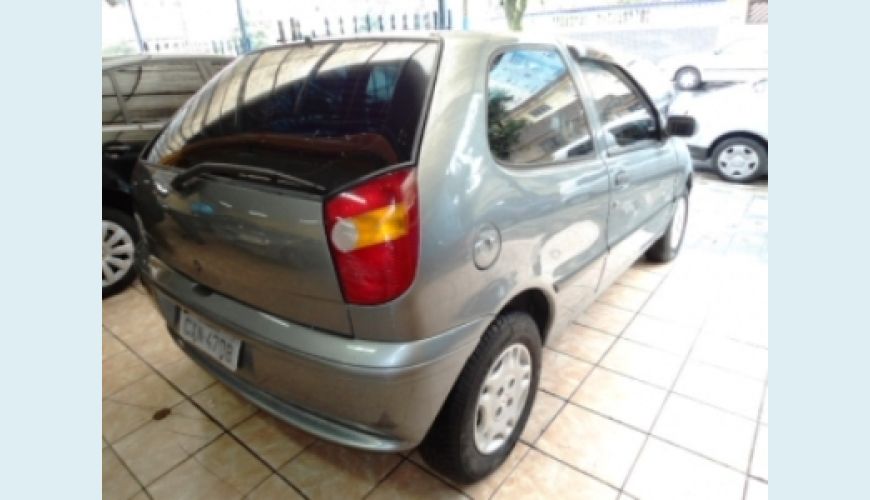 FIAT PALIO 2P 1.0 - CINZA - 1999 Foto 3 (Grande)
