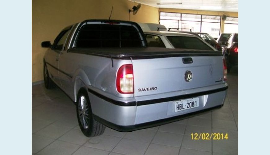 VOLKSWAGEN SAVEIRO 1.6 2P - PRATA - 2004 Foto 3 (Grande)