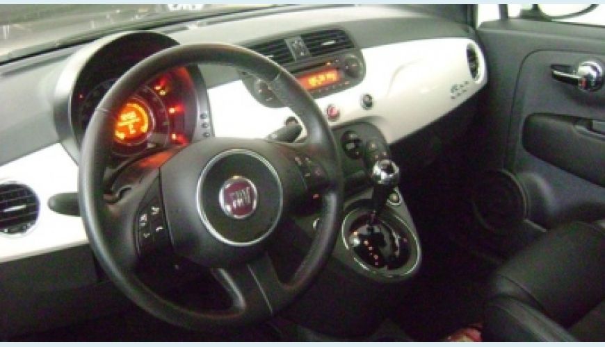 FIAT 500 SPORT AIR 1.4 16V AUT. - BRANCO - 2012 Foto 3 (Grande)