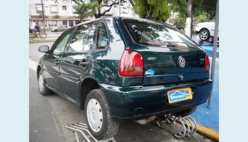 VOLKSWAGEN GOL 4P 1.0 - VERDE - 1999 Foto 3 (Grande)
