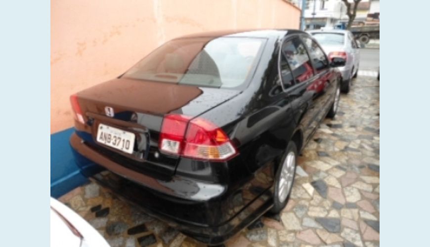HONDA CIVIC EX 1.7 - PRETO - 2006 Foto 3 (Grande)