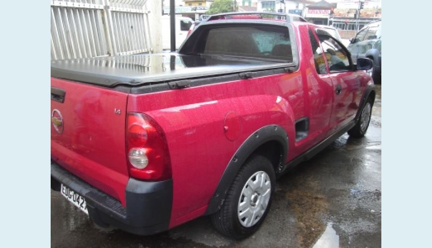 CHEVROLET MONTANA 1.4 8V CONQUEST ECONOFLEX 2P - VERMELHO - 2009 Foto 3 (Grande)