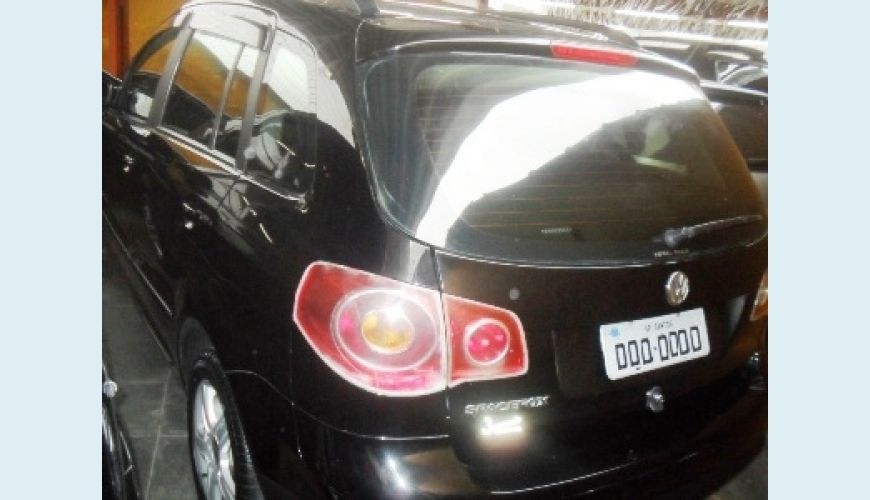 VOLKSWAGEN SPACEFOX COMFORTLINE 1.6 FLEX - PRETO - 2008 Foto 3 (Grande)