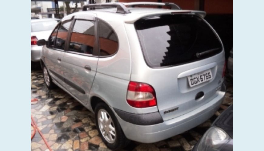RENAULT SCENIC 16V 2.0 AUT. - PRATA - 2002 Foto 3 (Grande)