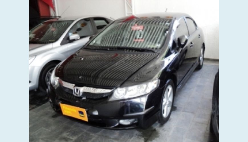 HONDA CIVIC SEDAN LXS 4P 1.8 AUT. FLEX - PRETO - 2010 Foto 3 (Grande)
