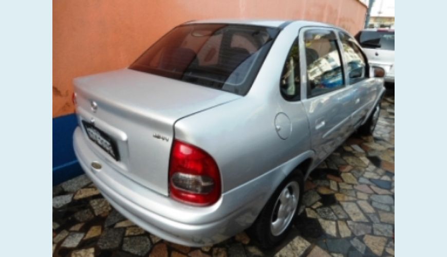 CHEVROLET CORSA SEDAN 1.0 - PRATA - 2001 Foto 3 (Grande)
