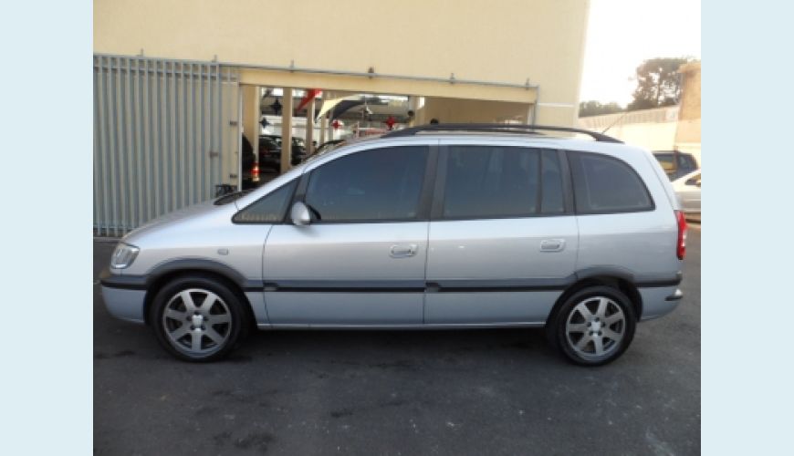 CHEVROLET ZAFIRA 2.0 MPFI CD 8V 4P - PRATA - 2002 Foto 3 (Grande)