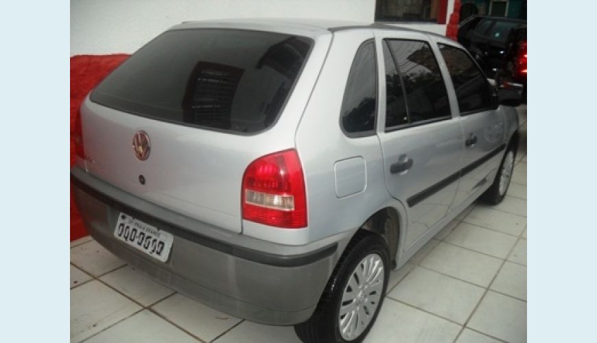 VOLKSWAGEN GOL 4P 1.0 - PRATA - 2004 Foto 3 (Grande)