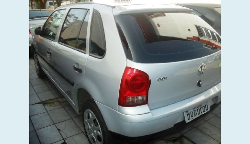 VOLKSWAGEN GOL G5 1.O 4P FLEX - PRATA - 2007 Foto 3 (Grande)