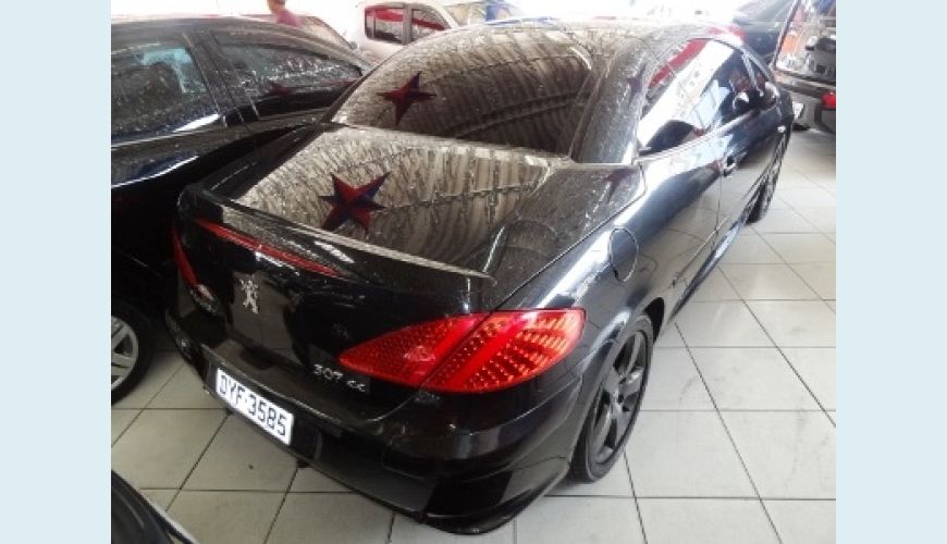 PEUGEOT 307 CABRIOLET - PRETO - 2007 Foto 3 (Grande)