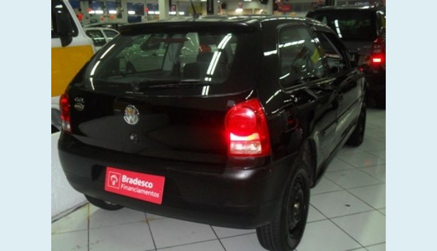 VOLKSWAGEN GOL G4 2P 1.0 FLEX - PRETO - 2007 Foto 3 (Grande)