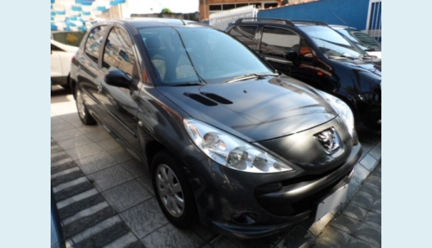 PEUGEOT 207 XR SPORT 1.4 FLEX 8V 5P - CINZA - 2010 Foto 3 (Grande)