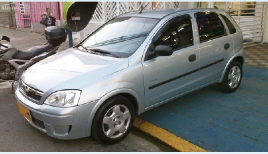 CHEVROLET CORSA HATCH MAXX 1.4 8V ECONOFLEX 5P - PRATA - 2009 Foto 3 (Grande)