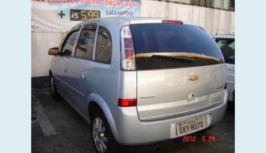 CHEVROLET MERIVA PREMIUM 1.8 FLEX - PRATA - 2010 Foto 3 (Grande)