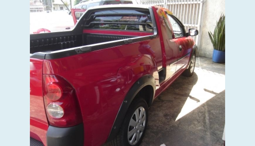 CHEVROLET MONTANA 1.4 8V CONQUEST ECONOFLEX 2P - VERMELHO - 2008 Foto 3 (Grande)