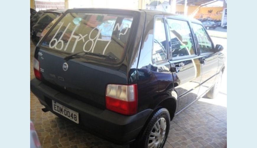 FIAT UNO FIRE 4P 1.0 FLEX - AZUL - 2008 Foto 3 (Grande)