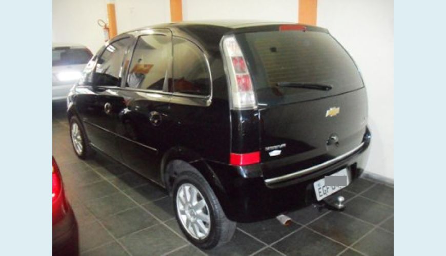 CHEVROLET MERIVA MAXX 1.4 FLEX - PRETO - 2009 Foto 3 (Grande)