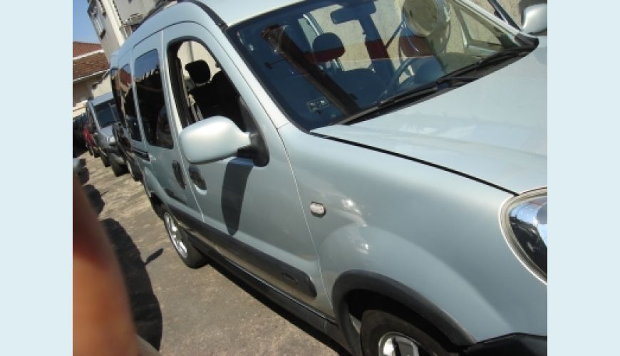 RENAULT KANGOO EXPRES.SPORTWAY 1.6/1.6 HI-FLEX - CINZA - 2009 Foto 3 (Grande)