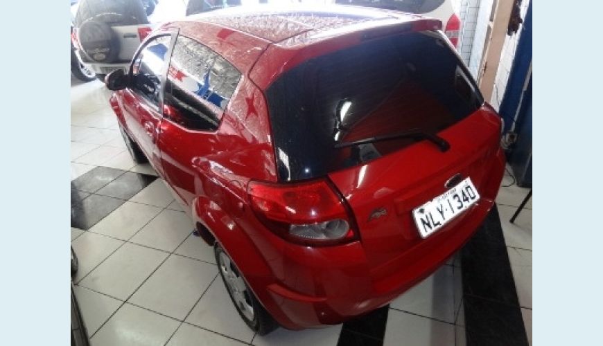 FORD KA 1.0 FLEX - VERMELHO - 2009 Foto 3 (Grande)