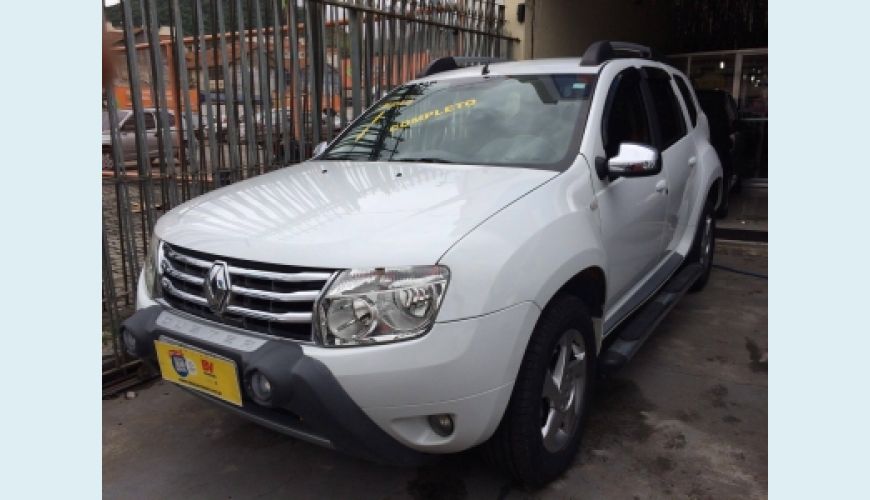 RENAULT DUSTER DYNAMIQUE 2.0 HI-FLEX 16V AUT. - BRANCO - 2014 Foto 3 (Grande)