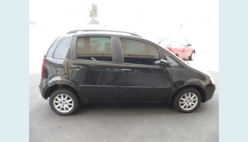 FIAT IDEA ELX 1.4 MPI FIRE FLEX 8V 5P - PRETO - 2008 Foto 3 (Grande)