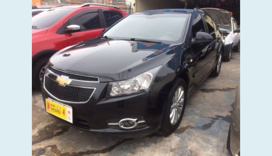 CHEVROLET CRUZE LTZ 1.8 16V FLEXPOWER 4P AUT. - PRETO - 2013 Foto 3 (Grande)