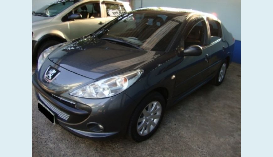PEUGEOT 207 SEDAN PASSION XS 1.6 FLEX 16V 4P - CINZA - 2011 Foto 3 (Grande)