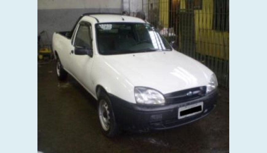 FORD COURIER L 1.6 FLEX - BRANCO - 2008 Foto 3 (Grande)