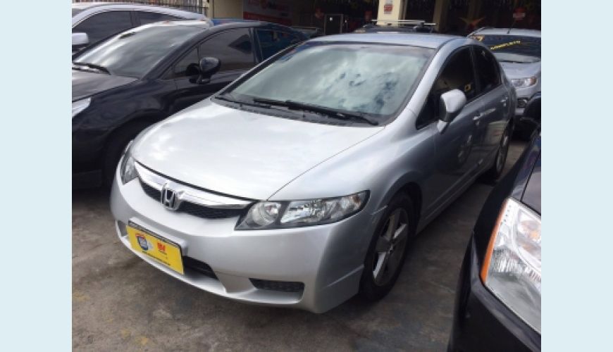 HONDA CIVIC SEDAN LXS 1.8/1.8 FLEX 16V AUT. 4P - PRATA - 2010 Foto 3 (Grande)
