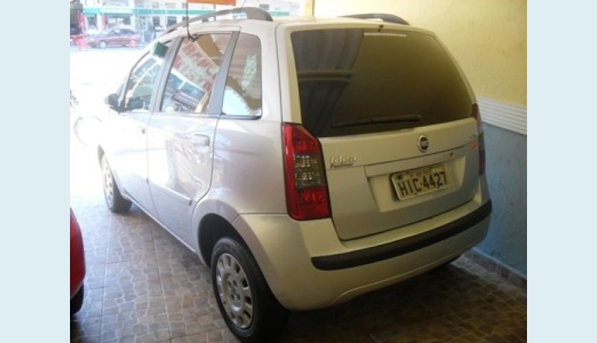 FIAT IDEA ELX 4P 1.4 FLEX - PRATA - 2008 Foto 3 (Grande)