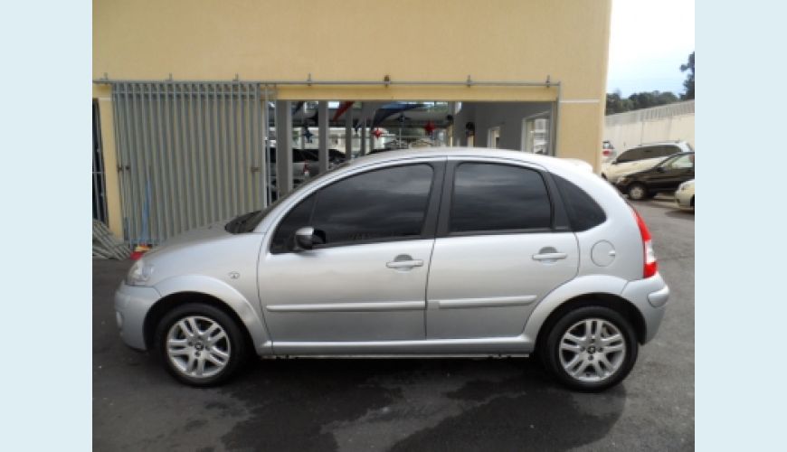 CITROËN C3 EXCLUSIVE 1.4 FLEX 8V 5P - PRATA - 2009 Foto 3 (Grande)