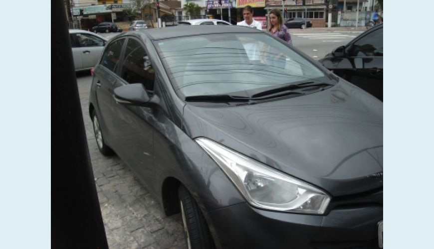 HYUNDAI HB 20 1.6 PREMIUM 16V FLEX 4P MEC. - CINZA - 2014 Foto 3 (Grande)