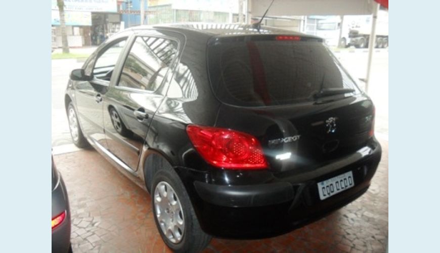 PEUGEOT 307 HATCH 1.6 FLEX - PRETO - 2008 Foto 3 (Grande)