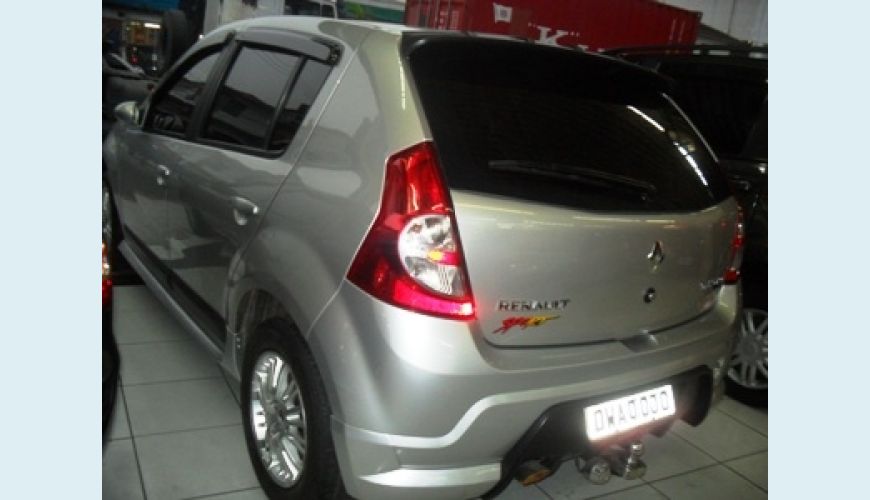 RENAULT SANDERO PRIVILÉGE 4P 1.6 FLEX - PRATA - 2008 Foto 3 (Grande)