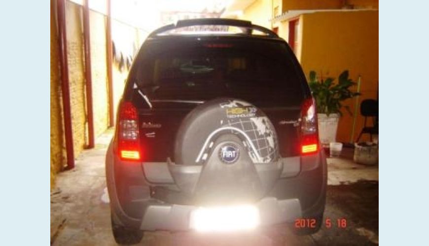 FIAT IDEA ADVENTURE 1.8 FLEX - PRETO - 2008 Foto 3 (Grande)