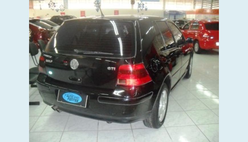 VOLKSWAGEN GOLF GTI 4P 2.0 TURBO - PRETO - 2002 Foto 3 (Grande)