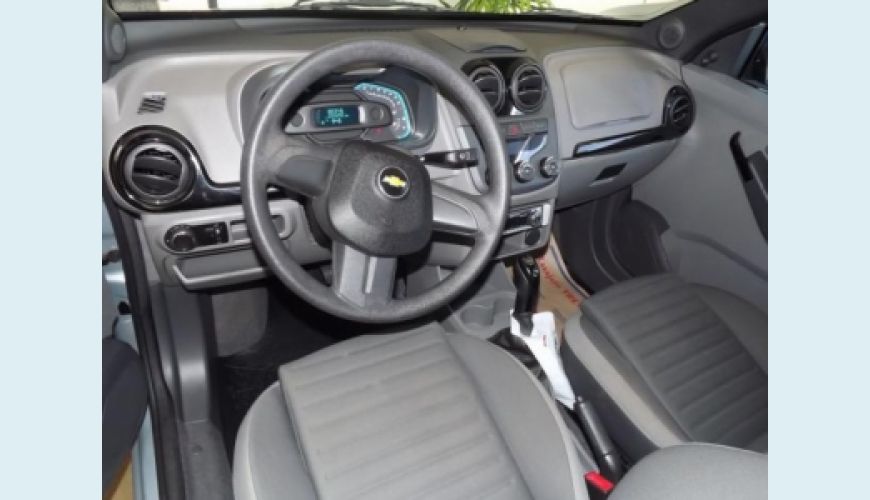 CHEVROLET AGILE LT 1.4 FLEX - PRATA - 2010 Foto 3 (Grande)
