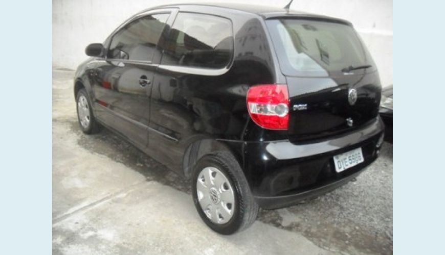VOLKSWAGEN FOX 2P 1.0 FLEX - PRETO - 2008 Foto 3 (Grande)