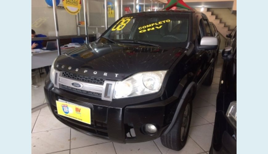 FORD ECOSPORT XLT 1.6/ 1.6 FLEX 8V 5P - PRETO - 2008 Foto 3 (Grande)