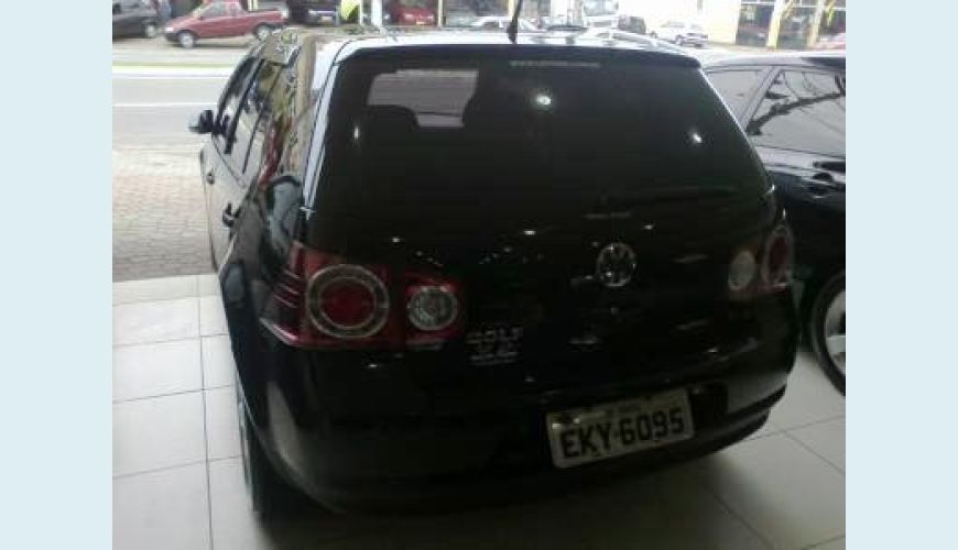 VOLKSWAGEN GOLF 4P 1.6 FLEX - PRETO - 2010 Foto 3 (Grande)