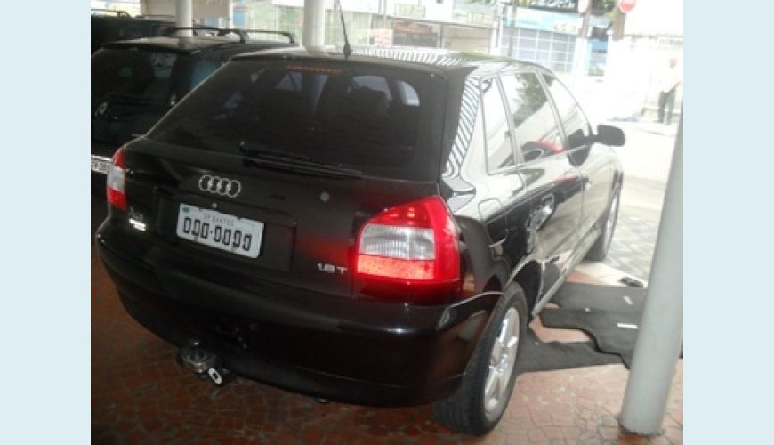 AUDI A3 1.8T 4P AUT. - PRETO - 2004 Foto 3 (Grande)