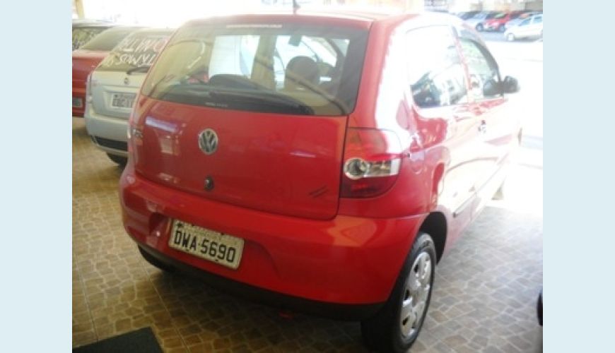 VOLKSWAGEN FOX HATCH 2P 1.0 FLEX - VERMELHO - 2008 Foto 3 (Grande)