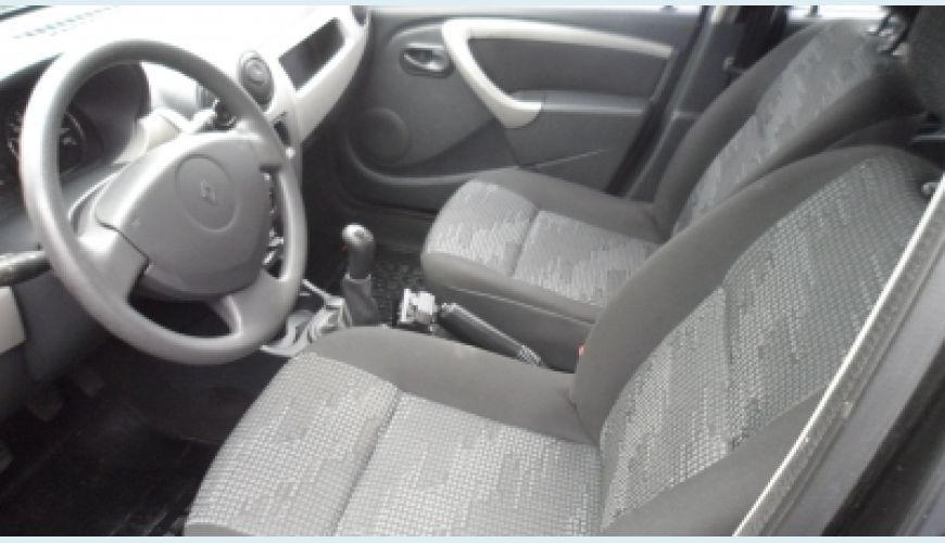 RENAULT SANDERO EXPRESSION 1.6 FLEX - PRETO - 2009 Foto 3 (Grande)