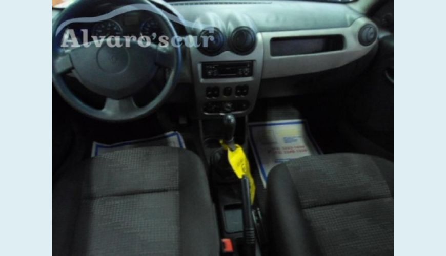 RENAULT SANDERO 1.6 FLEX - PRATA - 2008 Foto 3 (Grande)
