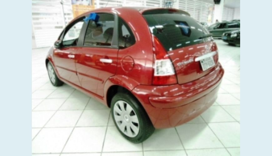 CITROËN C3 EXCLUSIVE 1.4 FLEX - VERMELHO - 2008 Foto 3 (Grande)