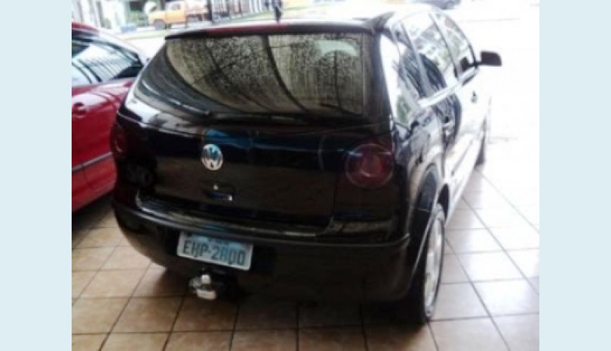 VOLKSWAGEN POLO 4P 1.6 FLEX - PRETO - 2007 Foto 3 (Grande)