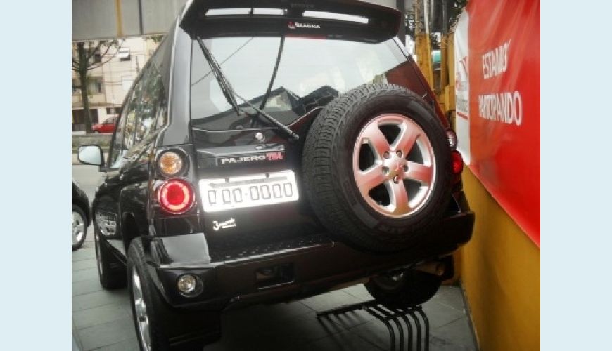 MITSUBISHI PAJERO TR4 2.0 4X4 FLEX AUT. - PRETO - 2008 Foto 3 (Grande)