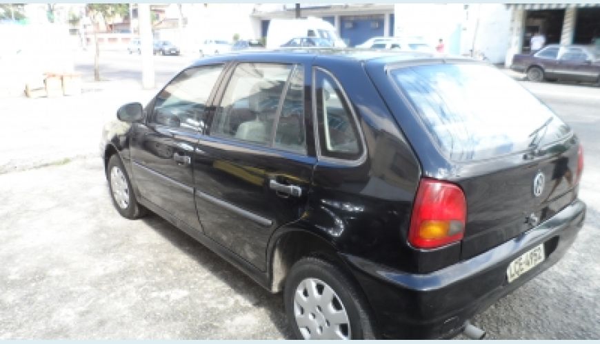 VOLKSWAGEN GOL 4P 1.0 - PRETO - 1998 Foto 3 (Grande)