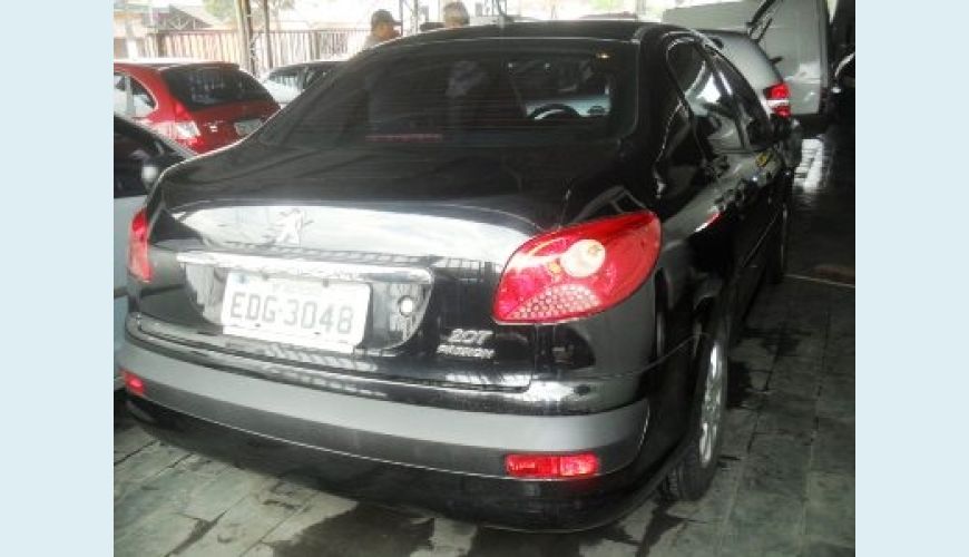 PEUGEOT 207 PASSION XR 1.4 FLEX AUT. - PRETO - 2009 Foto 3 (Grande)