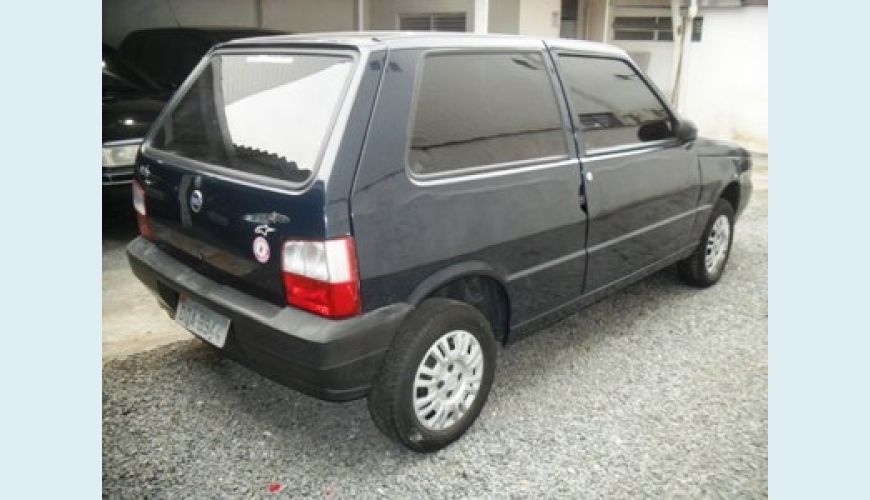FIAT UNO MILLE FIRE 2P 1.0 FLEX - AZUL - 2006 Foto 3 (Grande)